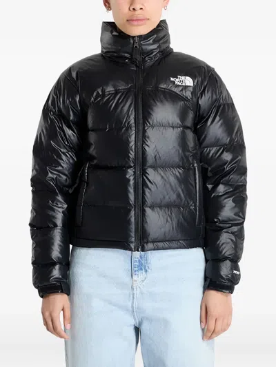 The North Face 2000 Retro Nuptse Puffer Jacket In Black