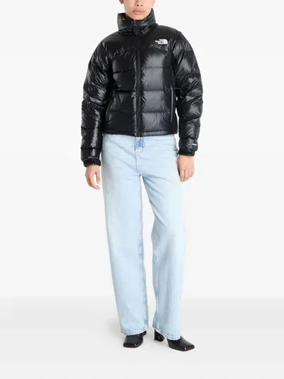 The North Face 2000 Retro Nuptse Puffer Jacket In Black