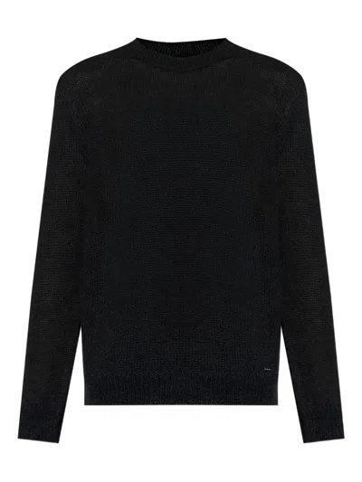Dsquared2 Long Sleeve Sweater In Black