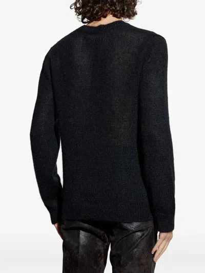 Dsquared2 Long Sleeve Sweater In Black