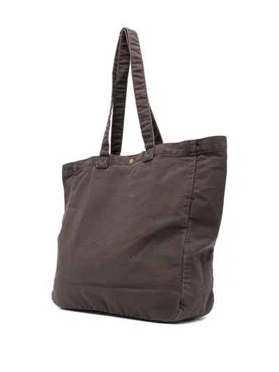 Carhartt Bayfield Tote Bag Front Pocket Design In Brown