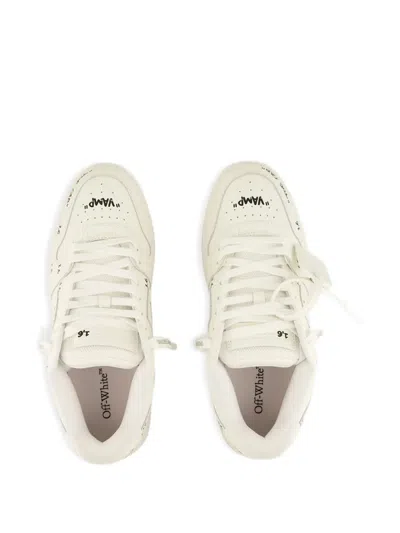 Off-white Out Of Office White Leather Sneakers In White