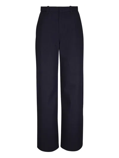 Vince Tailored Trousers In Blue