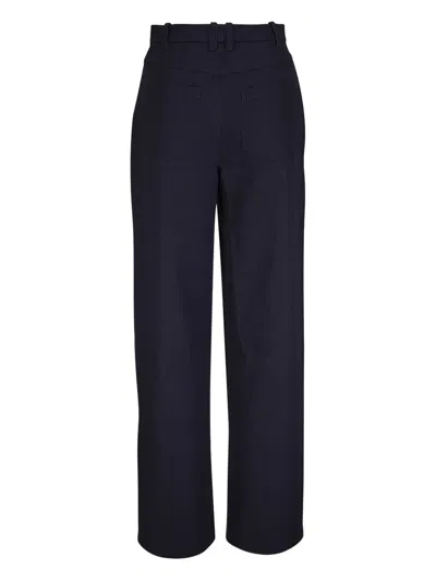 Vince Tailored Trousers In Blue