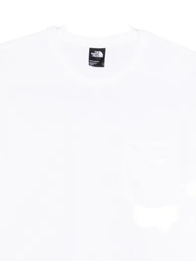 The North Face White Short-sleeved T-shirt  In White