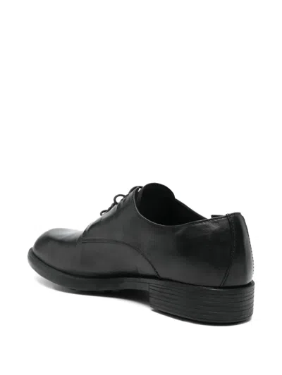 Officine Creative Lace-up Leather Derby Shoes In Black