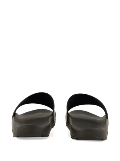 Off-white Arrow Open Toe Slip-on Slides In Black