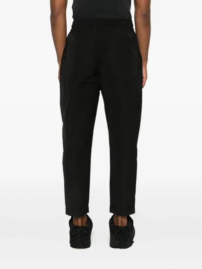 Hamza Elastic-waist Trousers In Black