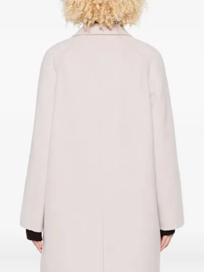 The Dynamis Studio Button-fastening Patch-pocket Coat In Pattern