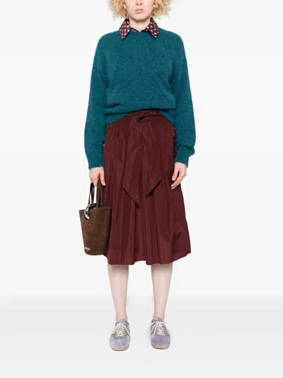 Niū Crew-neck Sweater In Blue