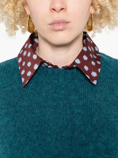 Niū Crew-neck Sweater In Blue