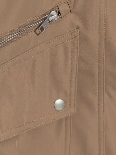 Rethinkit Studios Zip-fastening Flap-pocket Jacket In Neutral