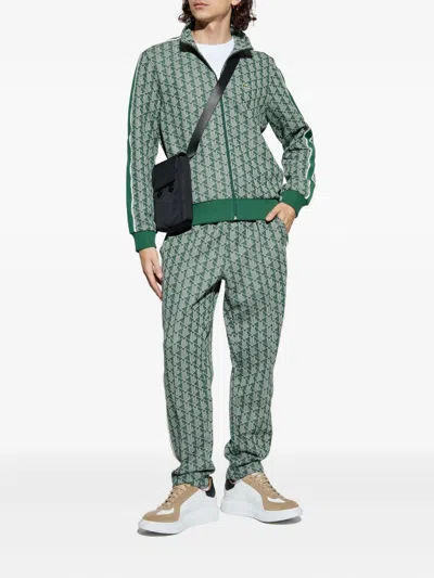 Lacoste Paris Zip-up Sweatshirt In Multi