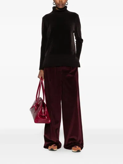 Rrd Turtleneck Ribbed Sweater In Red