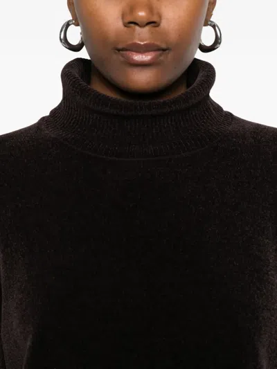 Rrd Turtleneck Ribbed Sweater In Red