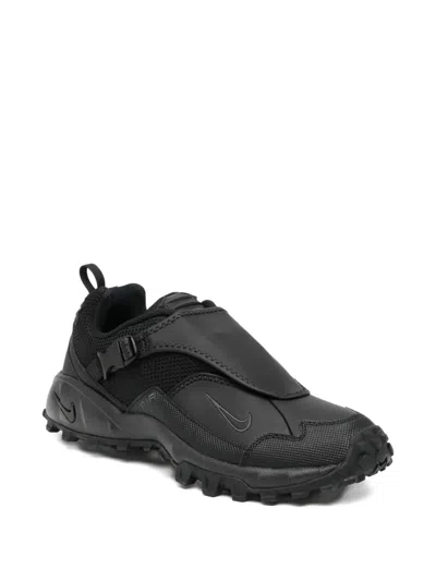 Nike Acg Phassad Mesh And Rubber Sneakers In Black