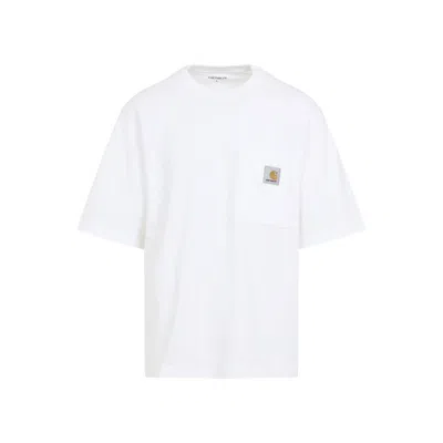 Carhartt Short Sleeve Pocket T-shirt In White
