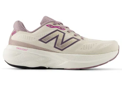 Pre-owned New Balance Fresh Foam 880v15 (women's) Sneakers In Linen/dark Ice Wine/passion Fruit