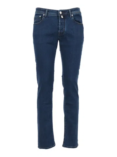 Jacob Cohen Pant 5 Pkt Slim Fit Nick In Blue