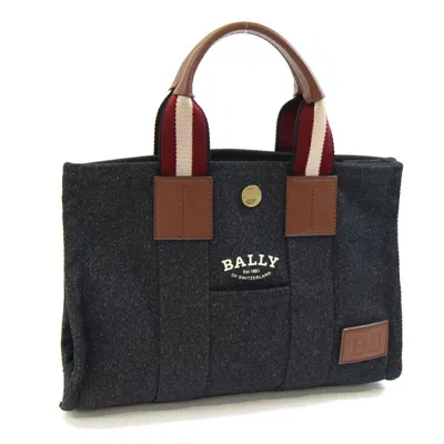 Pre-owned Bally Canvas Leather Handbag () In Multi