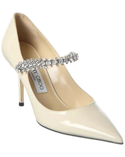 Jimmy Choo Pump "bing 85" In White