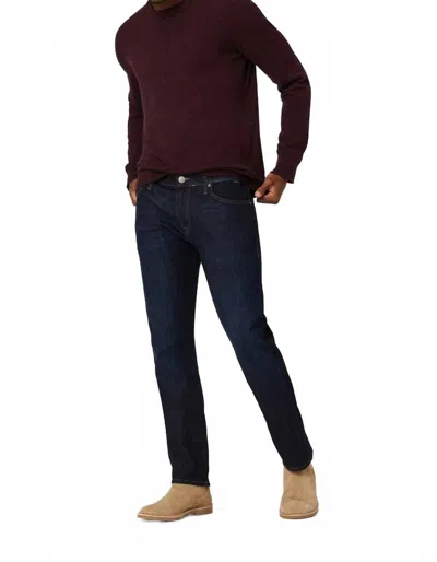 Mavi Marcus Slim Straight Jeans In Rinse Brushed Williamsburg In Blue