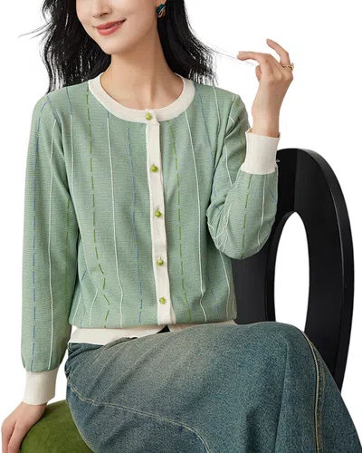 Ounixue Cardigan In Green