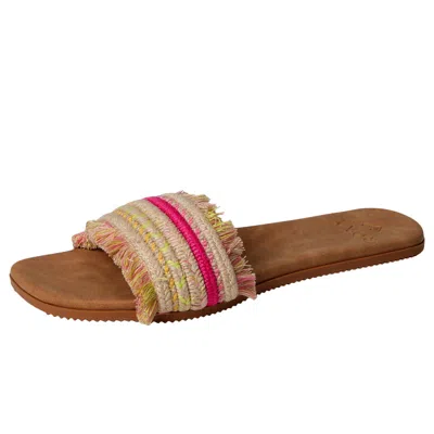 Roxy Positano Slide Sandal In Multi