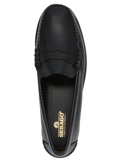 Sebago Classic Dan Business Moccasin Loafers In Black
