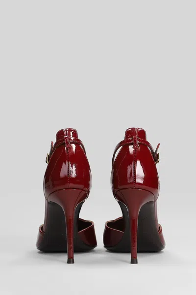 Giuseppe Zanotti Almha 85 Pumps In Red Patent Leather In Red