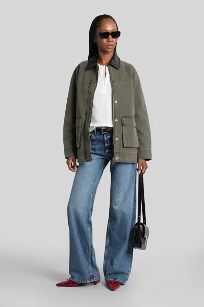 Anine Bing Abrigo Corto - Verde In Green