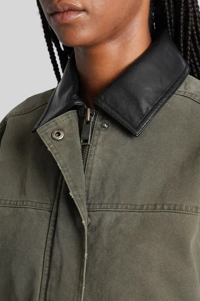 Anine Bing Abrigo Corto - Verde In Green