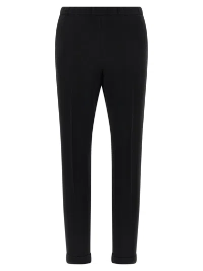Alberto Biani Slim-fit Trousers In Black