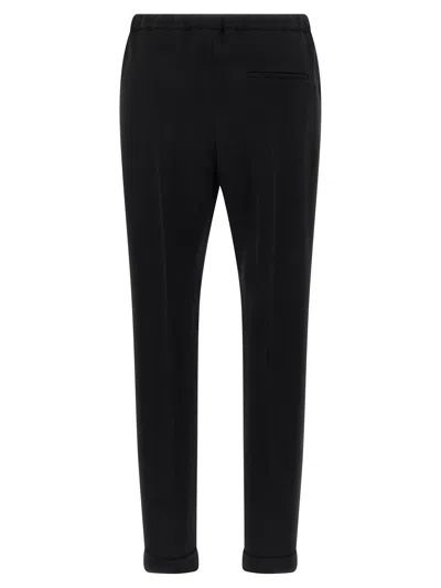 Alberto Biani Slim-fit Trousers In Black