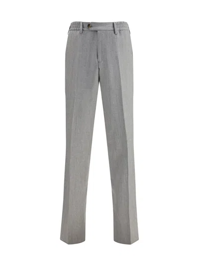 Lardini Elasticated-waist Trousers In Gray