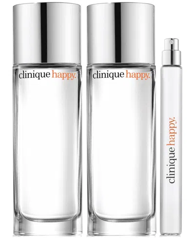 Clinique 3-pc. Whole Lotta Happy Perfume Gift Set In Transparent