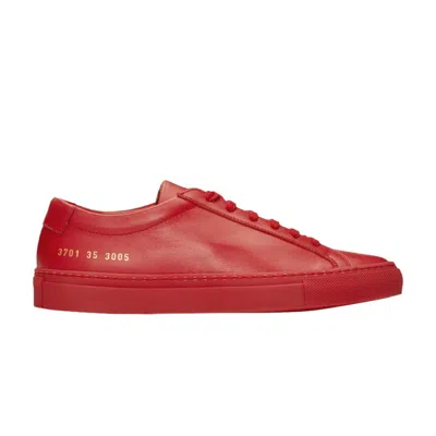 Pre-owned Common Projects Wmns Achilles Low 'red' | Women's Size 39