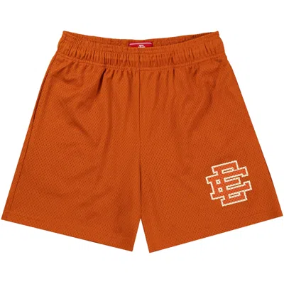 Pre-owned Eric Emanuel Ee Basic Short 'bombay Brown/bombay Brown' | Orange | Men's Size L