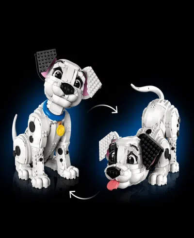 Lego Disney Classic 101 Dalmatians Puppy 43269 Toy Building Set, 1722 Pieces In Black