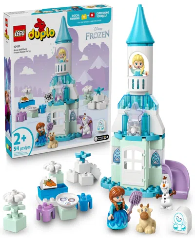 Lego Duplo Disney Anna And Elsa's Frozen Castle Party 10455 Toy Building Set, 54 Pieces In Multi
