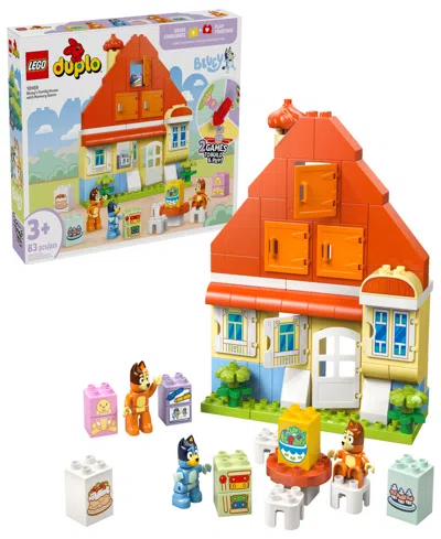 Lego Duplo Bluey's Family House With Memory Game 10459, 83 Pieces In Multi