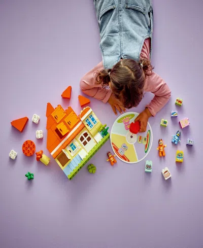 Lego Duplo Bluey's Family House With Memory Game 10459, 83 Pieces In Multi