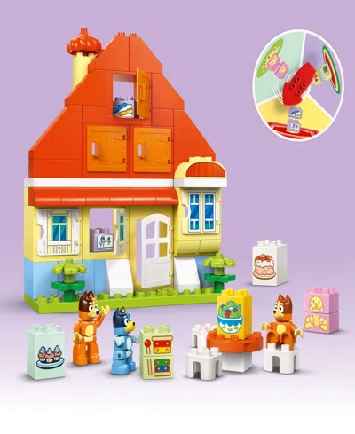 Lego Duplo Bluey's Family House With Memory Game 10459, 83 Pieces In Multi