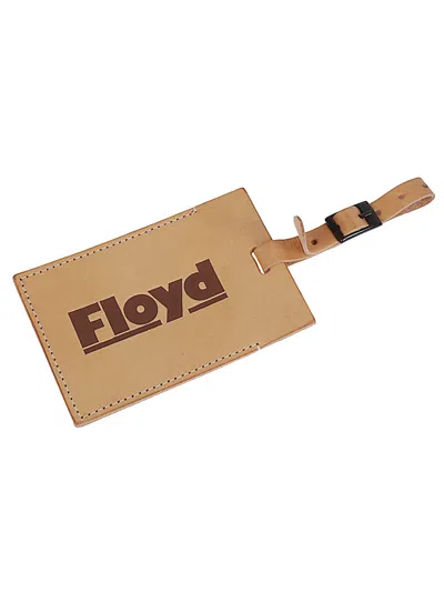 Floyd Leather Tag In Brown