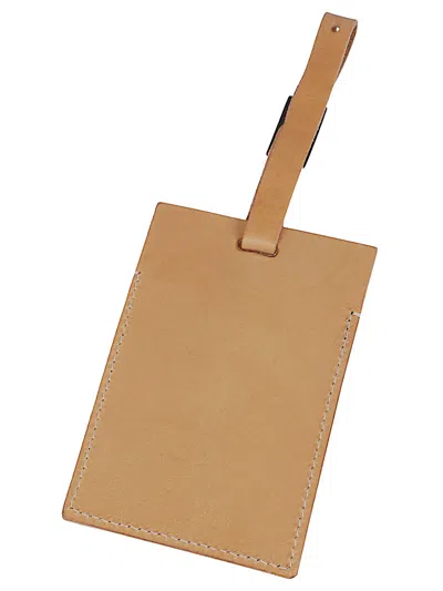 Floyd Leather Tag In Brown