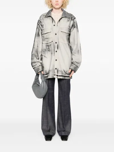 Avant Toi Women Wool And Cashmere Blend Shirt In Multi