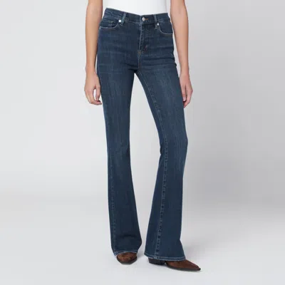 Frame High Flare Jeans Featuring Belt Loops In Blue