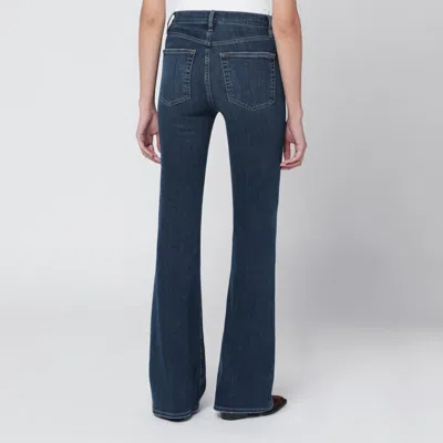 Frame High Flare Jeans Featuring Belt Loops In Blue