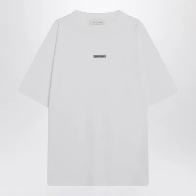 Essentials Logo Patch Crewneck T-shirt In White