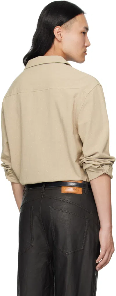 Mmic Beige Mode Shirt In Neutral